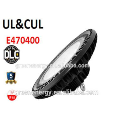La luz ULTRAVIOLETA de aluminio pura de UFO LED de 100W 150W 200W enumeró la alta iluminación de la bahía del UFO de la luz del LED
